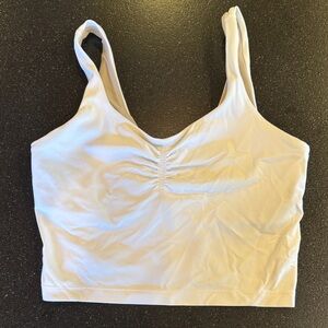 lululemon athletica White Align Ruched Tank Top